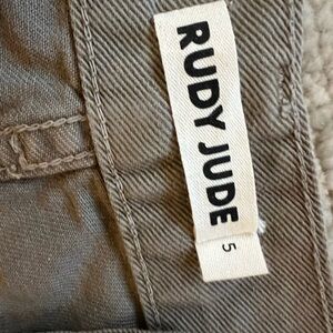 Rudy Jude denim jeans moss green brand new